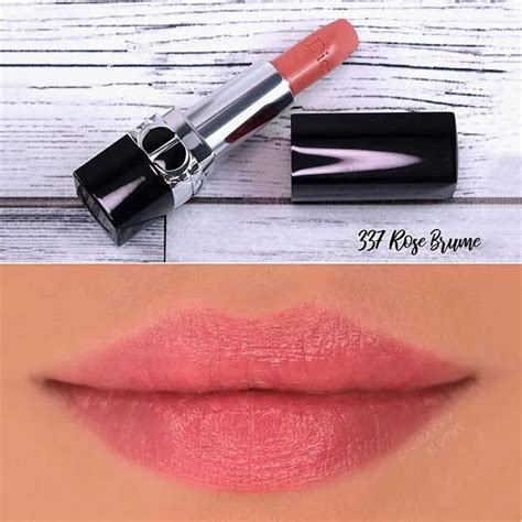 dior 337 rose brume|Rouge Dior Colored Lip Balm.